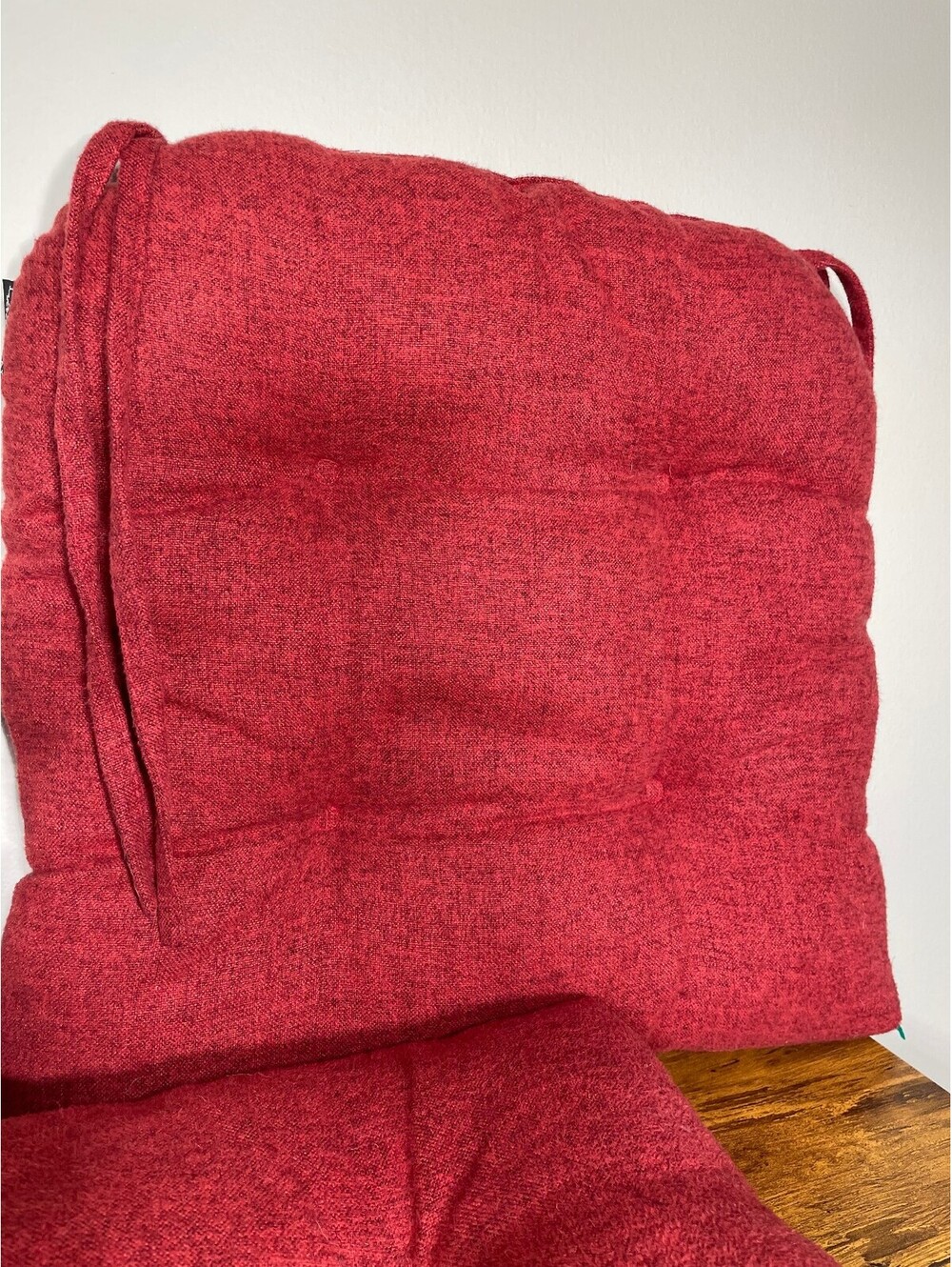 Lauren Ralph Lauren Tufted Chair Cushions Set of 2 Quiet Lux - Picture 3 of 6